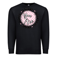 Black you are strong Premium Sweatshirt - MaliasSmallBusiness