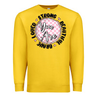 Lemon you are strong Premium Sweatshirt - MaliasSmallBusiness