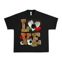 Black love soccer Urban Heavy Tee - Zillion Design Studio