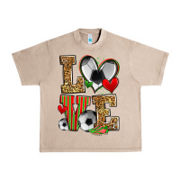 French Oak love soccer Urban Heavy Tee - Zillion Design Studio