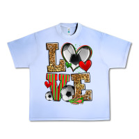 Grape Ice love soccer Urban Heavy Tee - Zillion Design Studio
