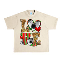 Sandshell love soccer Urban Heavy Tee - Zillion Design Studio