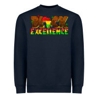 Navy black excellence juneteenth Heavyweight Sweatshirt - texasbilliewilder