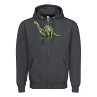 Smoke dinosaur brontosaurus Zipper Hoodie - Artiststas