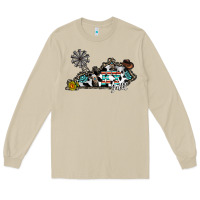 Mushroom ky yall western Long Sleeve Tee - CowhideDigitalArt