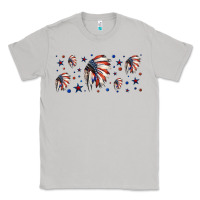 Moon Dust patriotic native American headdress 16oz libbey cup Classic Tee - HRA Design Shop