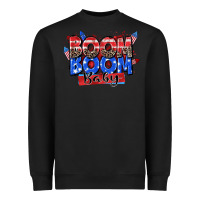 Black boom boom baby Heavyweight Sweatshirt - Zillion Design Studio