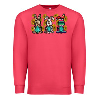 Cardinal western bunny Premium Sweatshirt - MaliasSmallBusiness