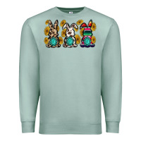 Seafoam western bunny Premium Sweatshirt - MaliasSmallBusiness