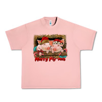 Salmon merry pig mas Urban Heavy Tee - RanaPortraitStore