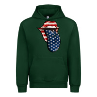 Foreset Green American Toungue for 4th of July Urban Hoodie - Bettercallsaul
