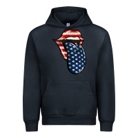 Navy American Toungue for 4th of July Urban Hoodie - Bettercallsaul