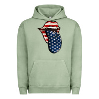 Pigment Oil Green American Toungue for 4th of July Urban Hoodie - Bettercallsaul