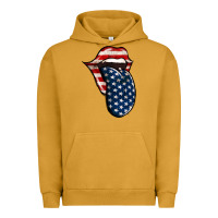Pigment Peanut Butter American Toungue for 4th of July Urban Hoodie - Bettercallsaul