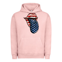 Pigment Salmon American Toungue for 4th of July Urban Hoodie - Bettercallsaul