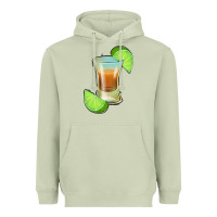 Matcha Tequila Shot Heavyweight Hoodie - Jasminsmagicworld