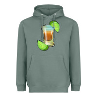 Sage Tequila Shot Heavyweight Hoodie - Jasminsmagicworld