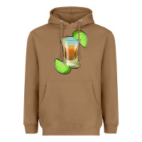 Toasted Coconut Tequila Shot Heavyweight Hoodie - Jasminsmagicworld