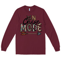 Burgundy on cruise mode Long Sleeve Tee - CowhideDigitalArt