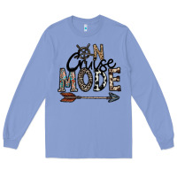 Colony Blue on cruise mode Long Sleeve Tee - CowhideDigitalArt