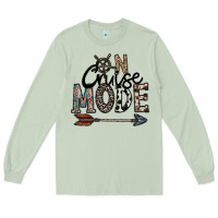 Matcha on cruise mode Long Sleeve Tee - CowhideDigitalArt
