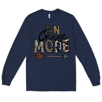Navy on cruise mode Long Sleeve Tee - CowhideDigitalArt