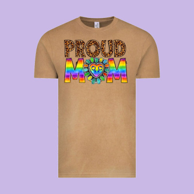 Proud Mom Lgbtq Vintage Tee Designed By Texasbilliewilder