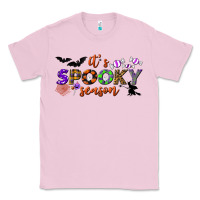 Bubblegum Pink it's spooky season Classic Tee - BundleAndBundleShop