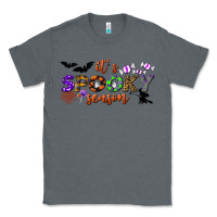 Charcoal Heather it's spooky season Classic Tee - BundleAndBundleShop