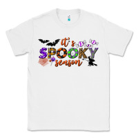 White it's spooky season Classic Tee - BundleAndBundleShop