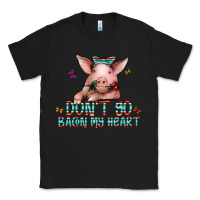 Black don't go bacon my heart Classic Tee - CowhideDigitalArt