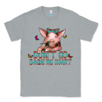Heather Grey don't go bacon my heart Classic Tee - CowhideDigitalArt