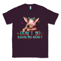Plum don't go bacon my heart Classic Tee - CowhideDigitalArt