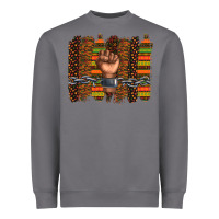 Storm black history brushstroke Heavyweight Sweatshirt - texasbilliewilder