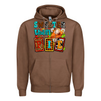 Chestnut sweeter than pie with pumpkin pie Zipper Hoodie - AdoDesignShop