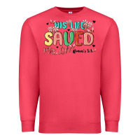 Cardinal his life saved my life Premium Sweatshirt - MaliasSmallBusiness