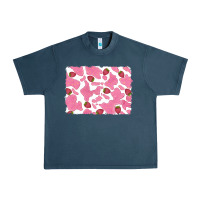 Midnight Navy distressed strawberry milkshake cowhide Urban Heavy Tee - RanaPortraitStore