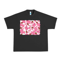 Pigment Black distressed strawberry milkshake cowhide Urban Heavy Tee - RanaPortraitStore