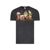 Vintage Black faith coffee cups Vintage Tee - Zillion Design Studio