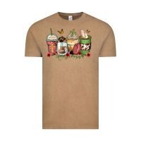 Vintage Coffee faith coffee cups Vintage Tee - Zillion Design Studio