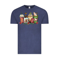 Vintage Denim faith coffee cups Vintage Tee - Zillion Design Studio