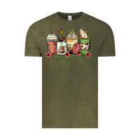 Vintage Olive faith coffee cups Vintage Tee - Zillion Design Studio