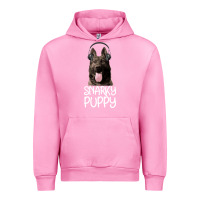 Fuchsia Pink Snarky Puppy Urban Hoodie - Bettercallsaul