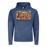 Vintage Denim jesus the reason for the season Vintage Hoodie - Zillion Design Studio