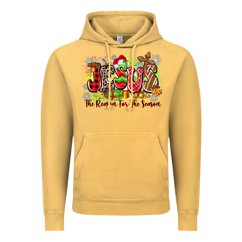 Jesus The Reason For The Season Vintage Hoodie by Zillion Design Studio | Teevron