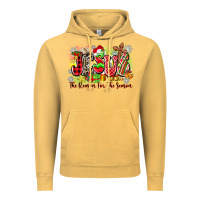 Vintage Mustard jesus the reason for the season Vintage Hoodie - Zillion Design Studio
