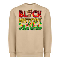 Mushroom black history is world history Heavyweight Sweatshirt - texasbilliewilder