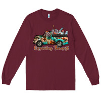 Burgundy respiratory therapist truck Long Sleeve Tee - RacoonDesign
