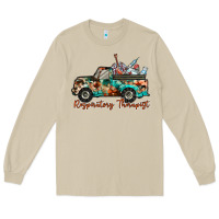 Mushroom respiratory therapist truck Long Sleeve Tee - RacoonDesign