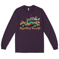 Plum respiratory therapist truck Long Sleeve Tee - RacoonDesign